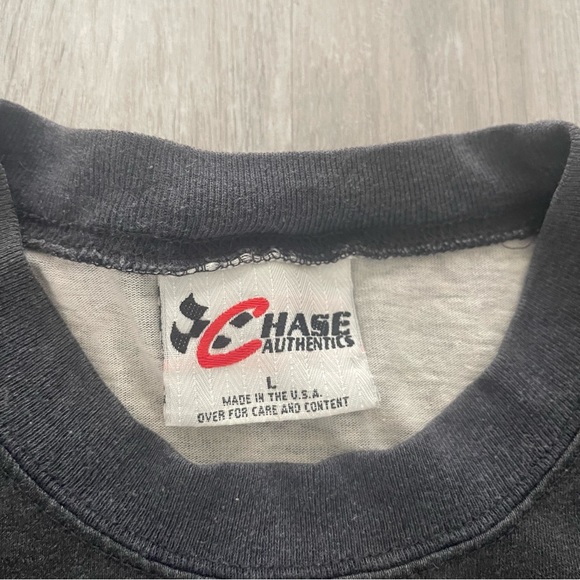 vintage 90s JEFF GORDON ALL-OVER PRINT T-Shirt Size Large AOP NASCAR RACING - Picture 3 of 5